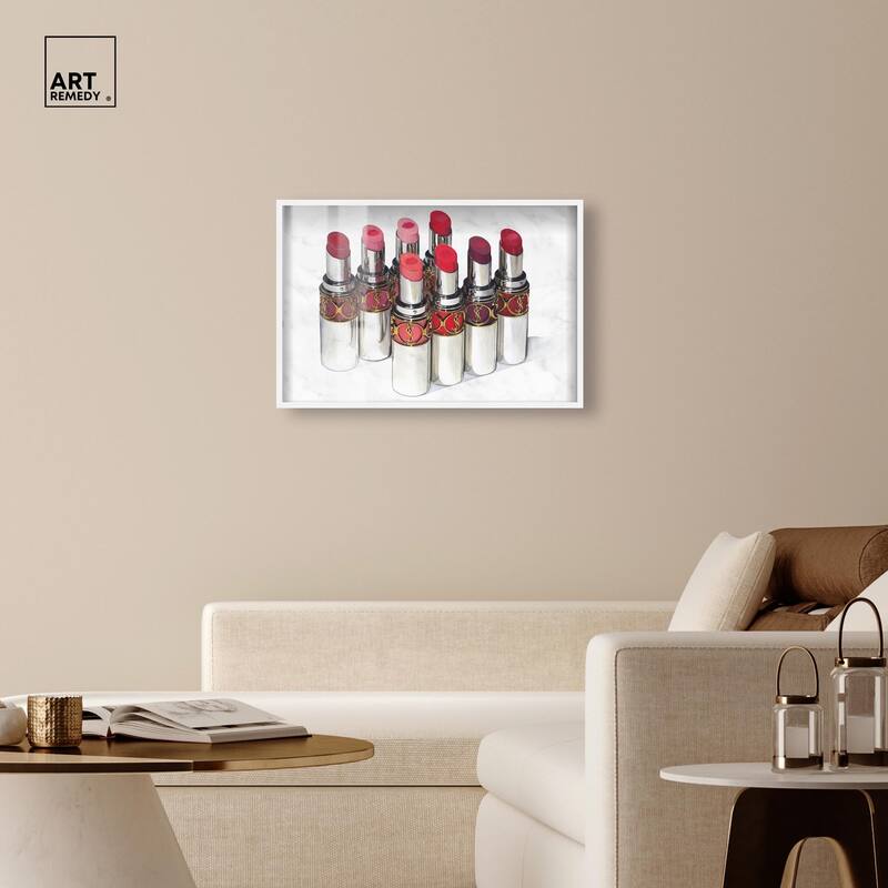 Doll Memories - Lipsticks 22 Shadowbox by Art Remedy