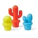 preview thumbnail 6 of 6, Hand2Mind Colorful Cactus Counters, Set of 72