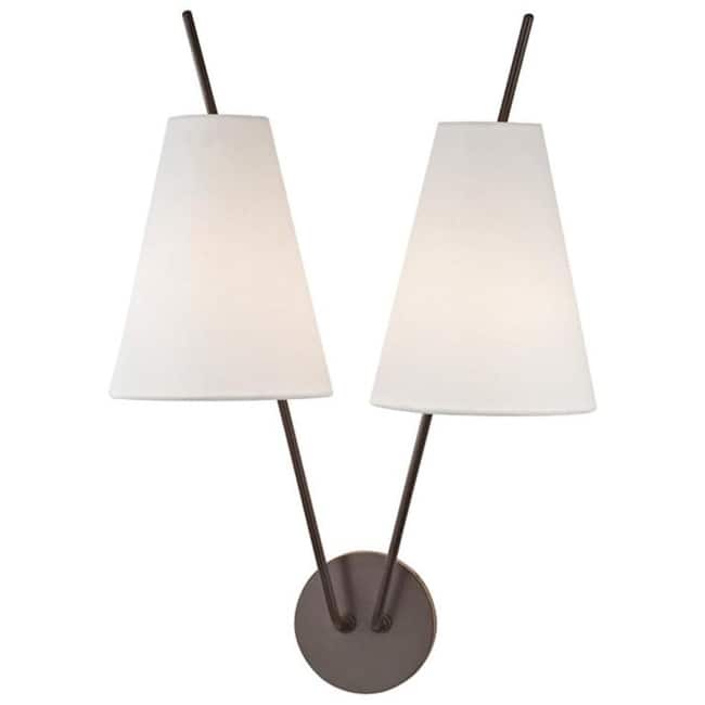 Hudson Valley Lighting Milan 2 Light 21" Tall Wall Sconce - Old Bronze