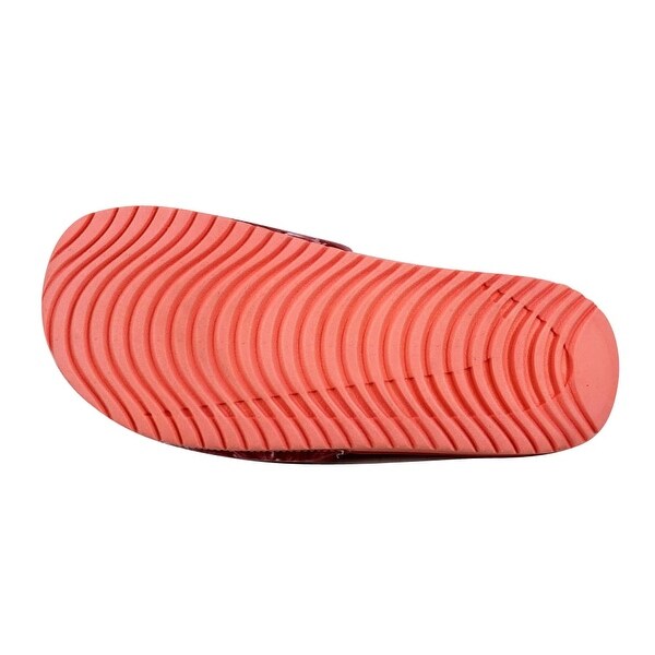 nike kawa slide orange