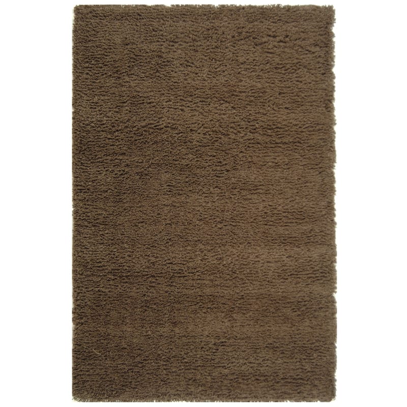 SAFAVIEH Handmade Eryn Ultra Classic Shag Solid Rug