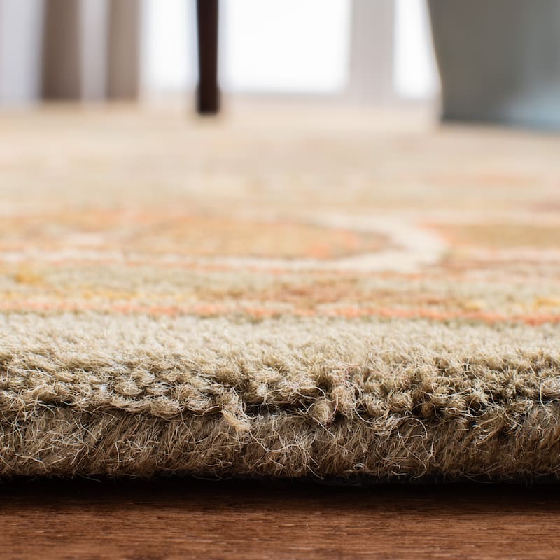 SAFAVIEH Heritage Handmade Dawna Traditional Oriental Wool Area Rug