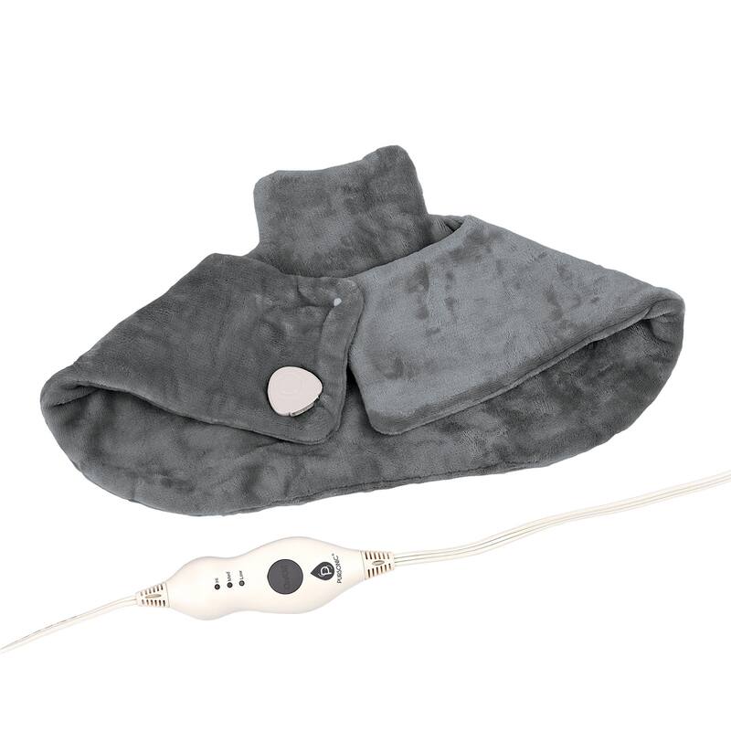 Pursonic Neckl & Shoulder Heating Pad - N/A - Grey
