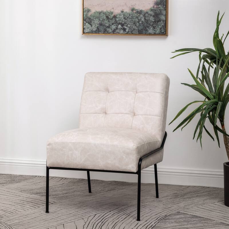 Carbon Loft Hofstetler Armless Accent Chair
