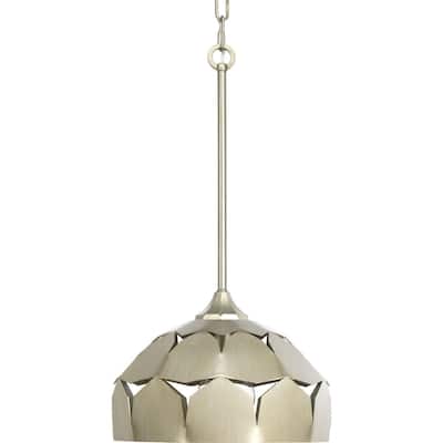 POINT DUME® Yerba Collection Silver Ridge Pendant - 12 in x 12 in x 8.25 in