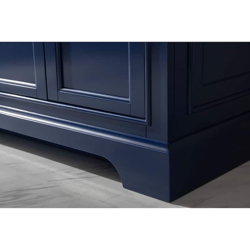 Milano 72" Double Vanity in Blue