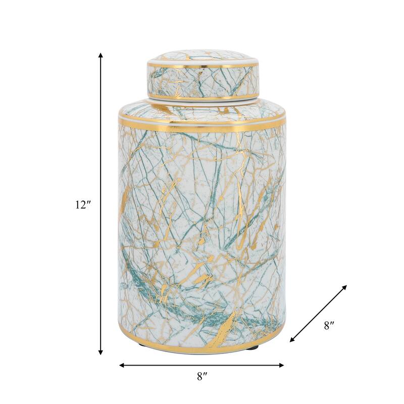 Ceramic Modern Decorative Jar with Lid