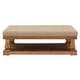 preview thumbnail 10 of 24, Knightsbridge Linen Baluster Coffee Table Ottoman by iNSPIRE Q Artisan