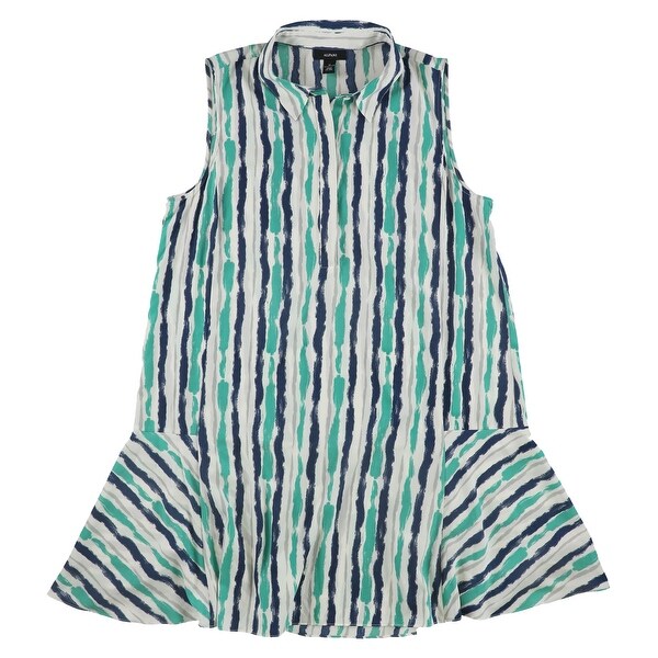 Alfani Womens Striped Shirt Dress. Opens flyout.