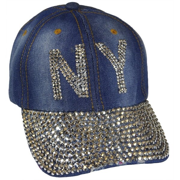 bedazzled baseball hats