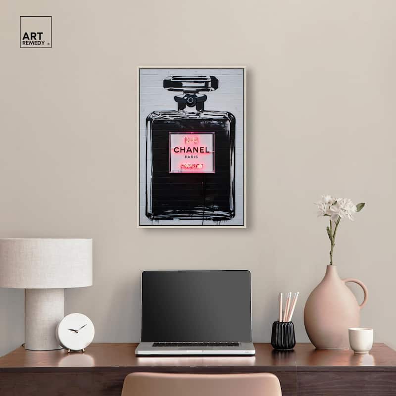 Parisian Perfume II Canvas by Art Remedy