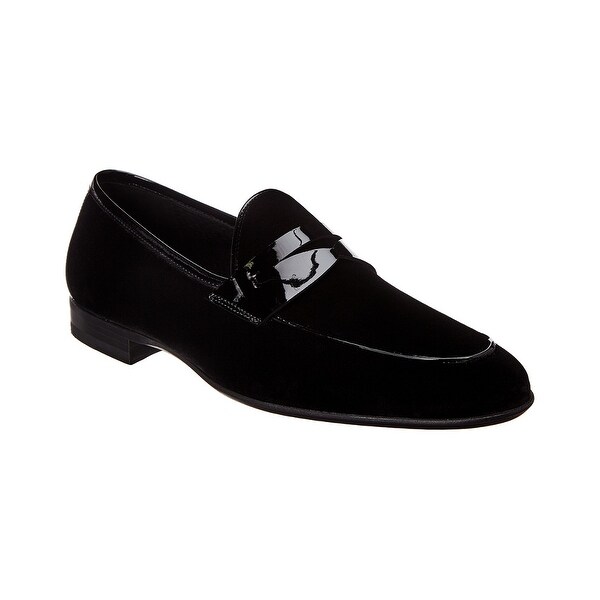 magnanni velvet loafers