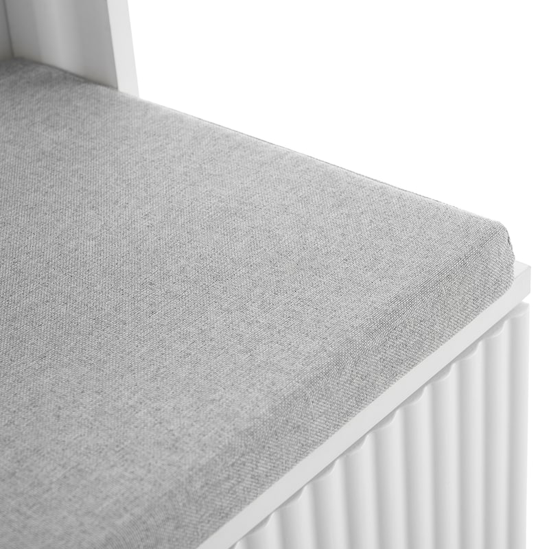 4-in-1 Coat Rack with 8 Gold Hooks,Cushion,Legs and Adjustable Shelves