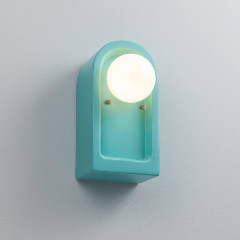 Ceramic Arcade Wall Sconce