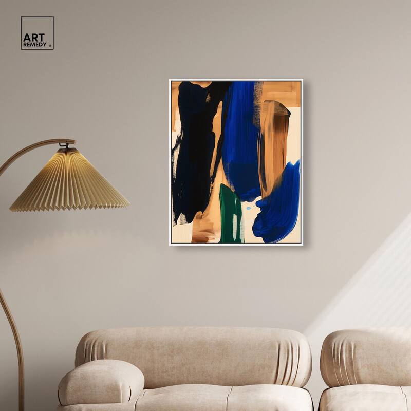 Ochre Odyssey Canvas by Art Remedy