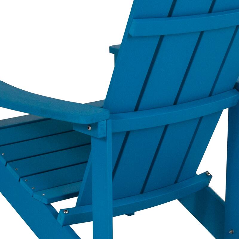 All-weather Poly Resin Wood Outdoor Adirondack Chair (Set of 4)