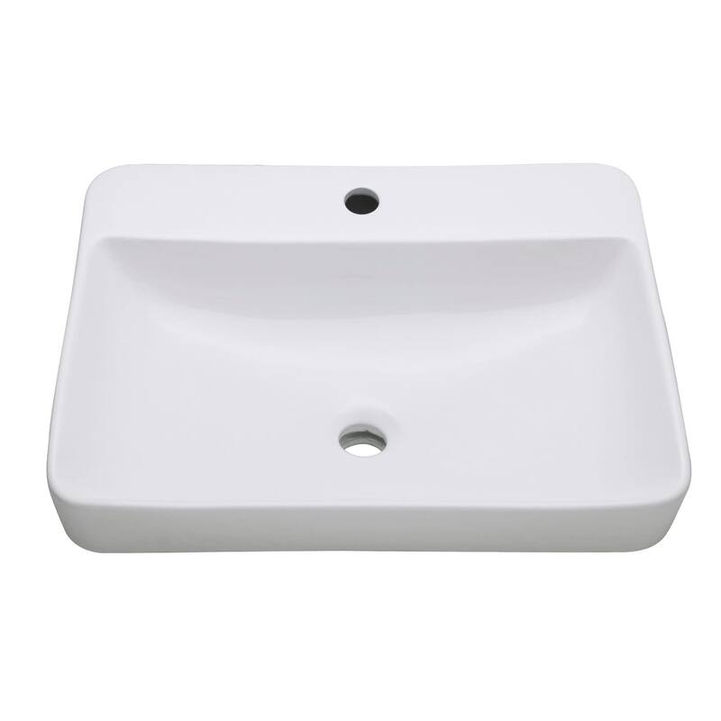 Kingston Brass Century 23" Wide Ceramic Console Sink