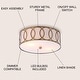 preview thumbnail 32 of 60, Elizabeth Metal LED Flush Mount, by JONATHAN Y