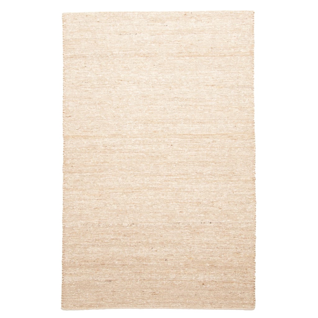 ECARPETGALLERY Braid weave Sienna Tan Wool Rug - 5'0 x 8'1