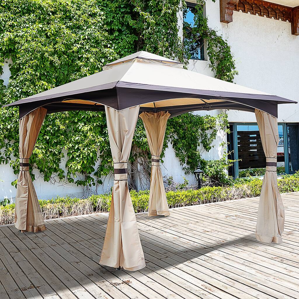 Outsunny Soft Top Outdoor Canopy Patio Gazebo