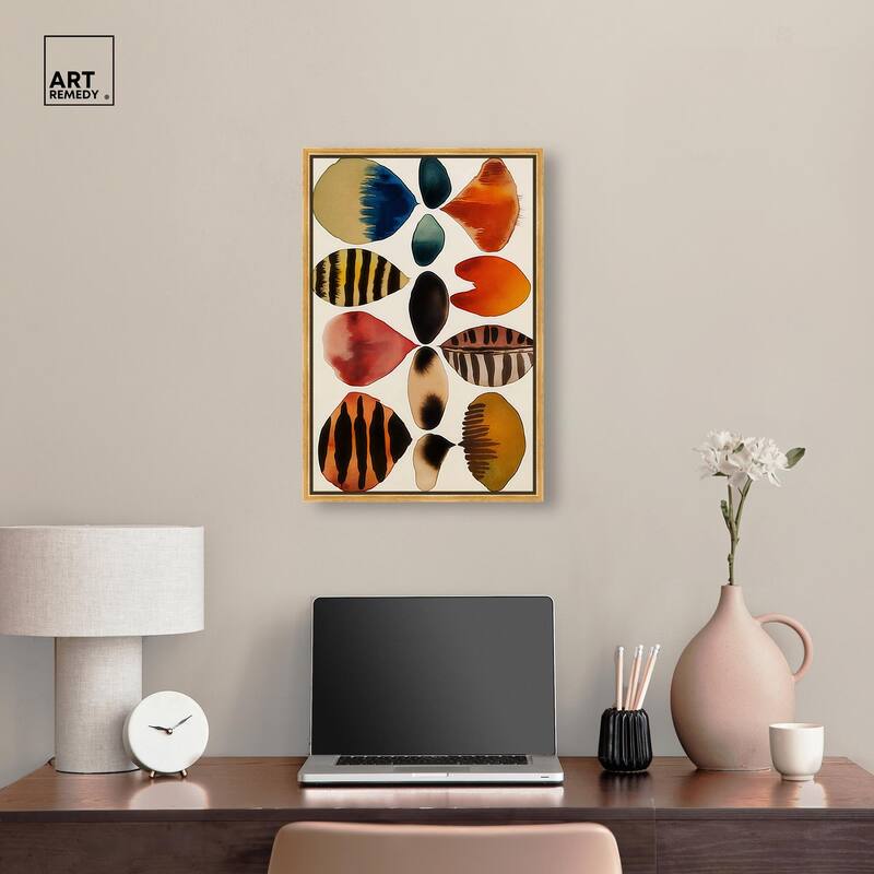 Assembled Pieces II Canvas by Art Remedy