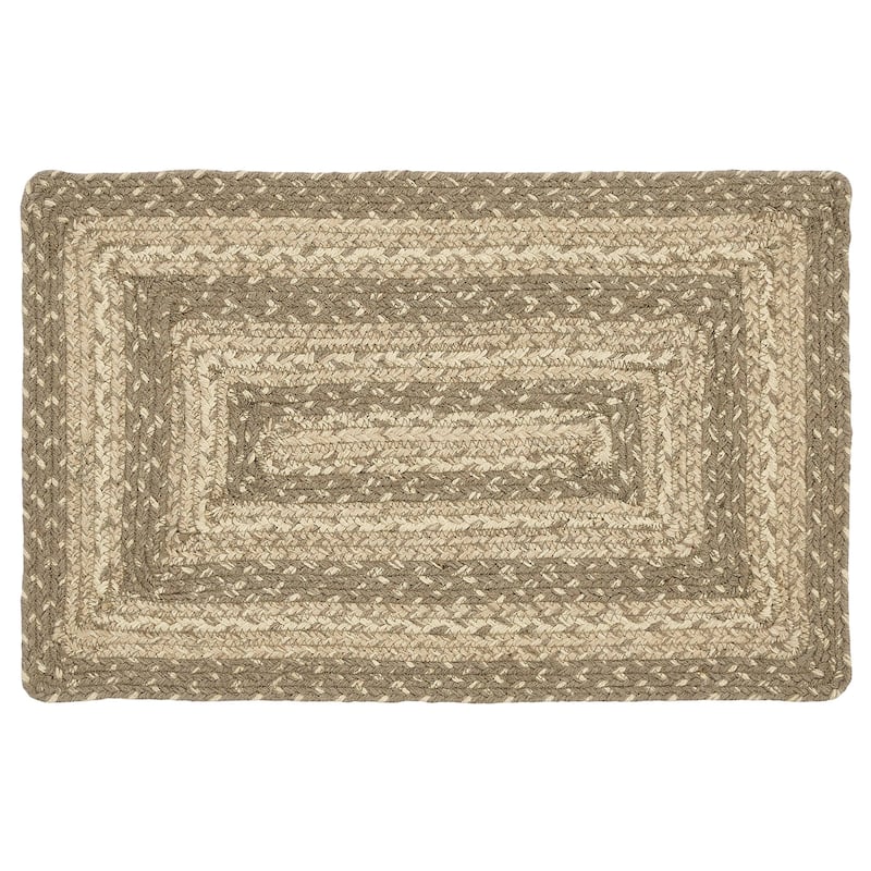Cobblestone Jute Rect Placemat 12x18