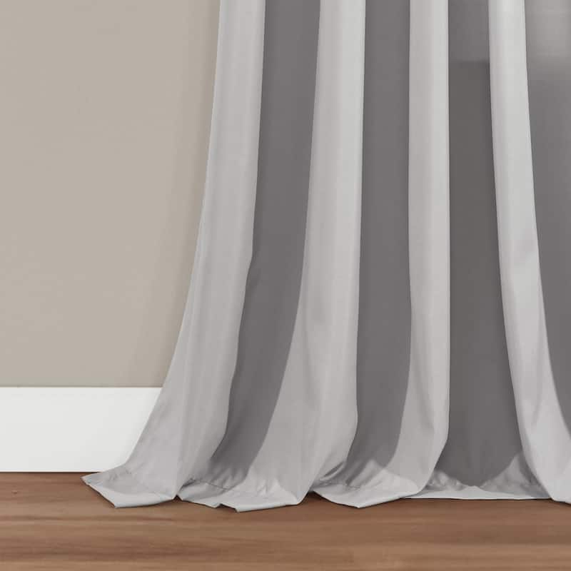 Lush Decor Avery Curtain Panel Pair