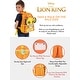 preview thumbnail 3 of 5, Lion King Backpack ,Simba Backpack ,One Size Yellow