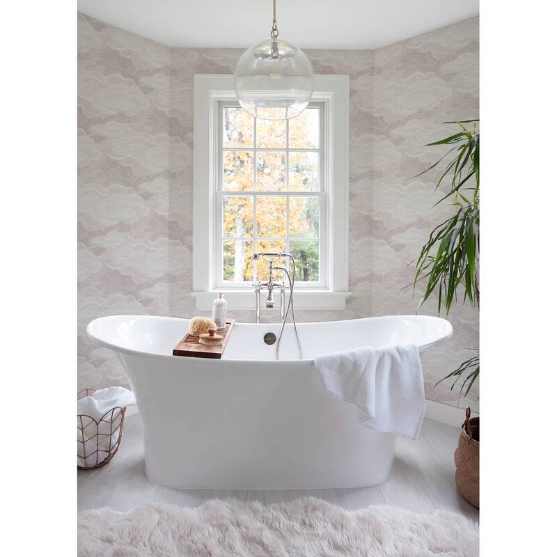 A-Street Prints Fanciful Gold Floral Wallpaper