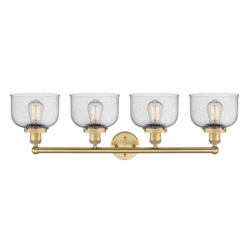 Innovations Lighting Large Bell - 4 Light 34" Bath Vanity Light