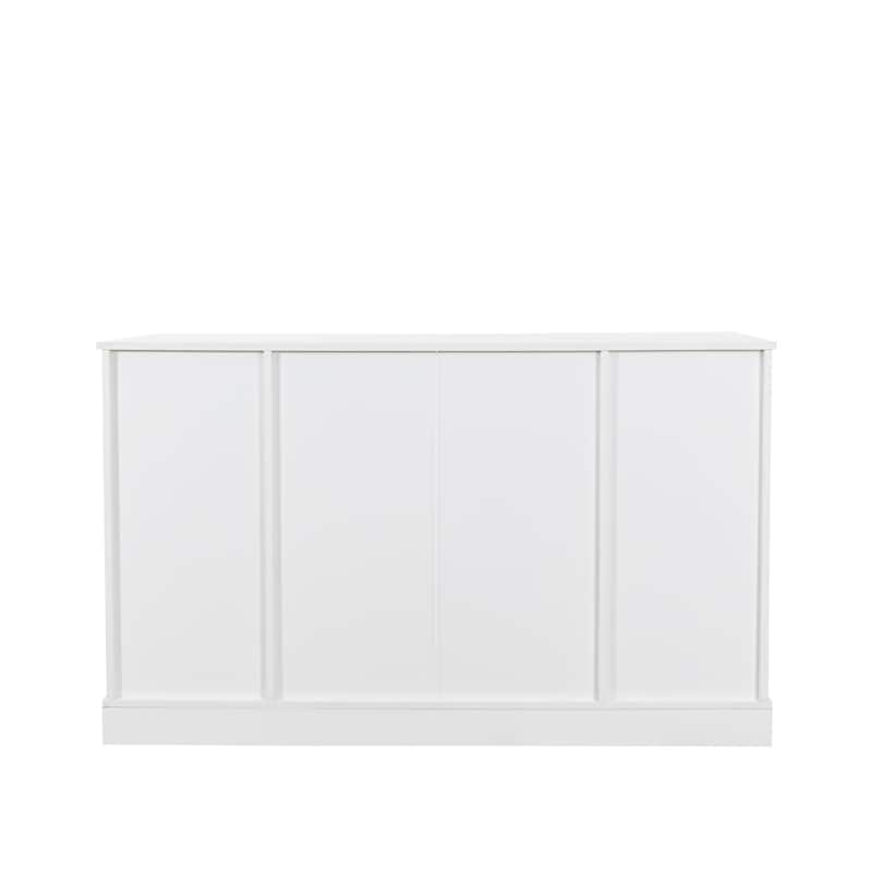 GDF Studio - Ansar Modern Sideboard Buffet Cabinet with Drawer, Adjustable Shelf, and Ample Storage