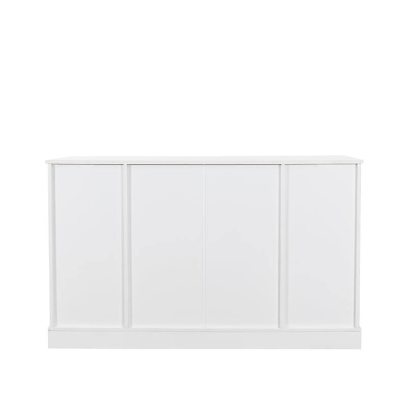 Modern Buffet Cabinet with Drawer and Adjustable Shelf for Kitchen, Dining Room, Living Room