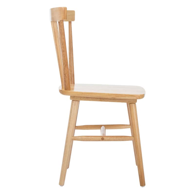 SAFAVIEH Signa Spindle Farmhouse Dining Chair (Set of 2) - 20" W x 20" D x 33" H - 20"W x 20"D x 33"H