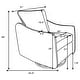 preview thumbnail 15 of 23, Madia Upholstered Sloped Arm Swivel Glider Chair
