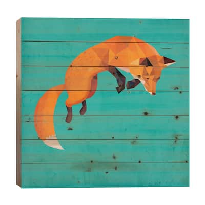 Transition Print On Wood by Michael Buxton - Multi-Color