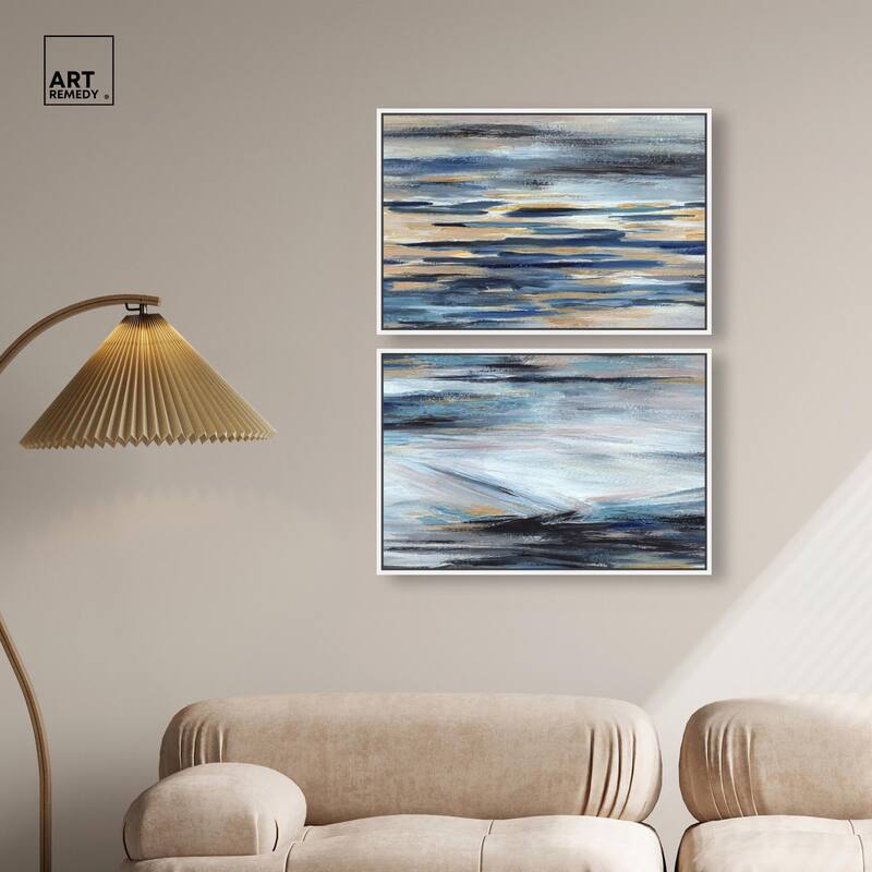 Endless Sea Canvas Set of 2 by Art Remedy