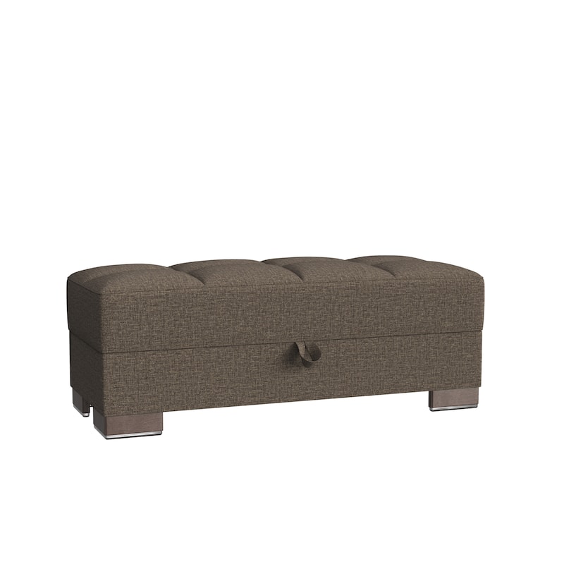 Upholstered Ottoman with Storage