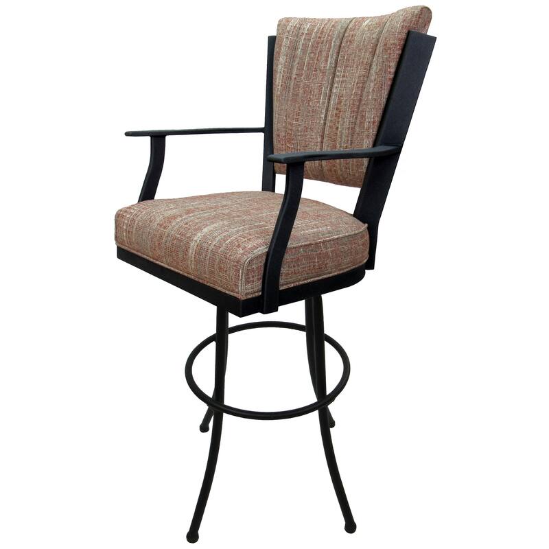 Swivel Extra Tall 34" (35") Metal Bar Stool Montana on Noam Base - 34" Seat