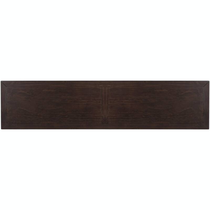 63'' Console Table with Storage Drawers and Bottom Shelf
