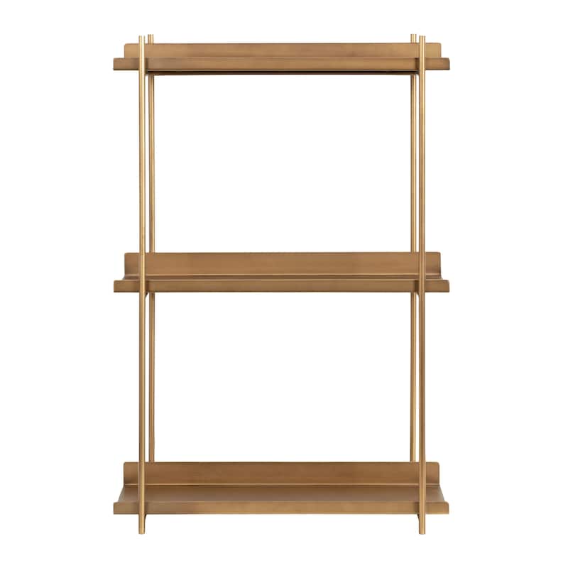 Kate and Laurel Dominic Tiered Wall Shelf