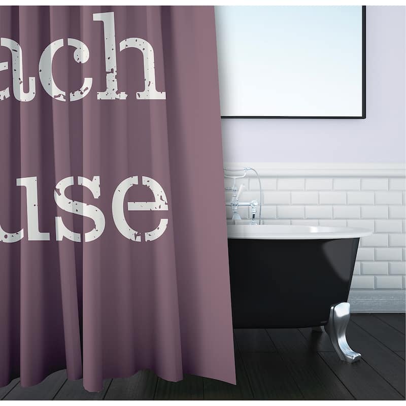 Beach House Shower Curtain