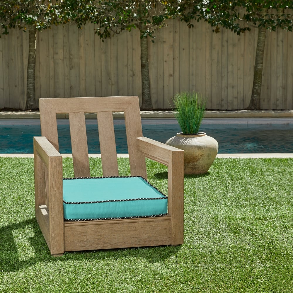 Sorra Home Sunbrella Indoor/Outdoor Braided Cord Cushion