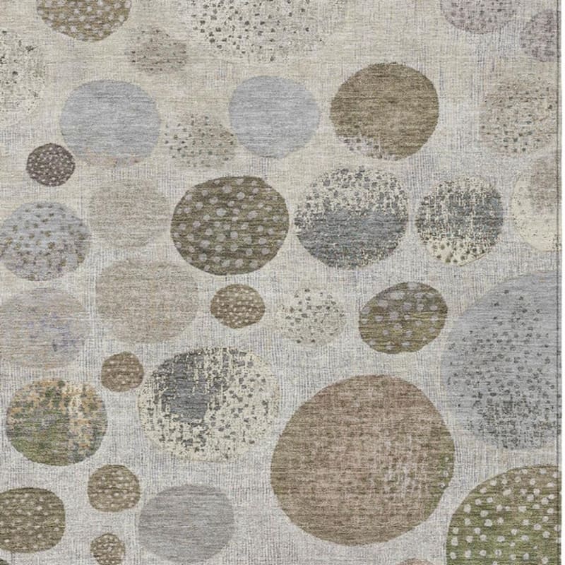 HomeRoots Geometric Transitional Rectangle Outdoor Rug