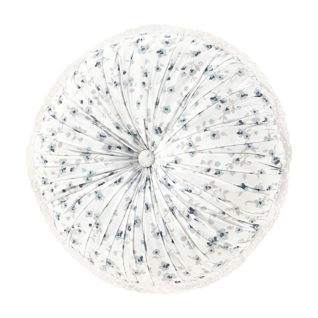 Bungalow Spa Round Decorative Throw Pillow