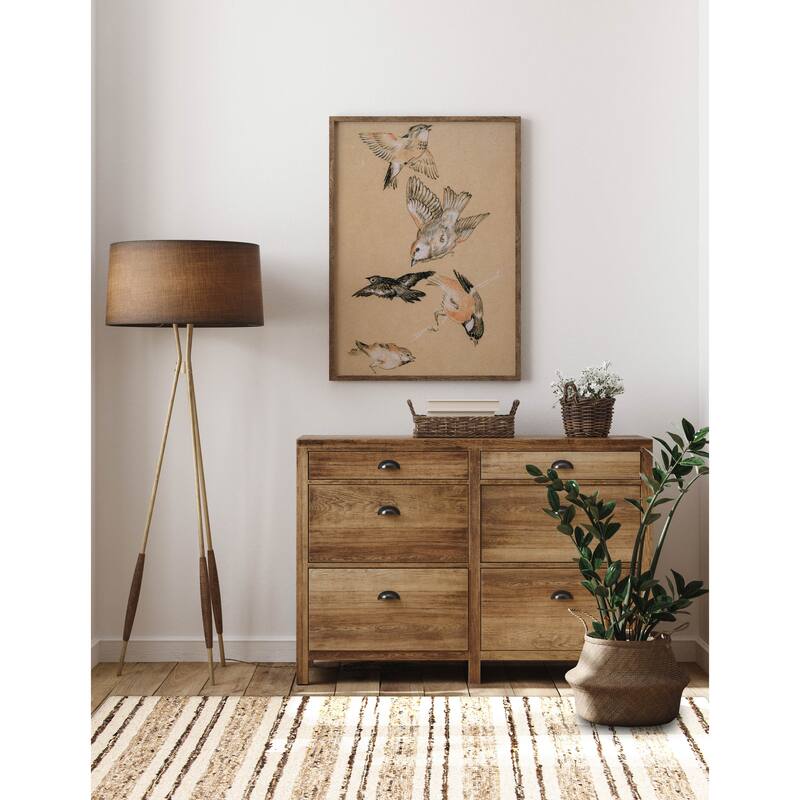 ECARPETGALLERY Braid weave Sienna Tan Wool Rug - 5'3 x 7'2