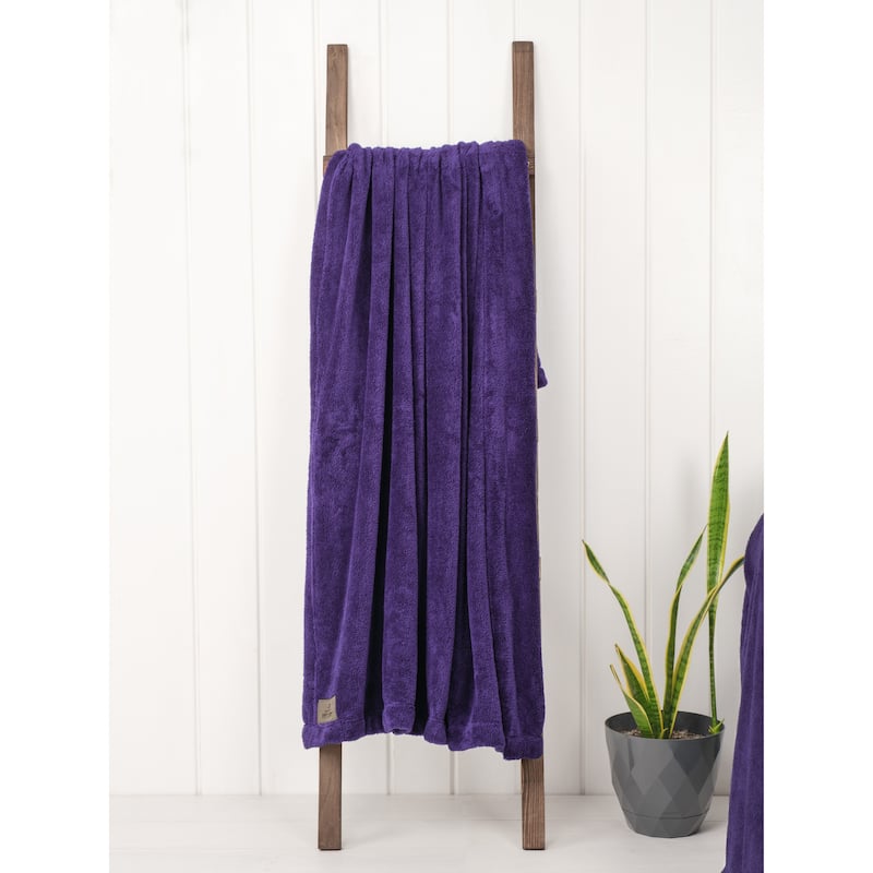 American Soft Linen Bedding Fleece Blanket