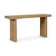 preview thumbnail 6 of 16, NADAAL STUDIOS Brannon, Wooden Console Table - 60"W x15.75"D x30"H