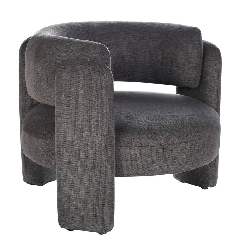 StyleCraft Mercer Accent Chair - Charcoal Grey