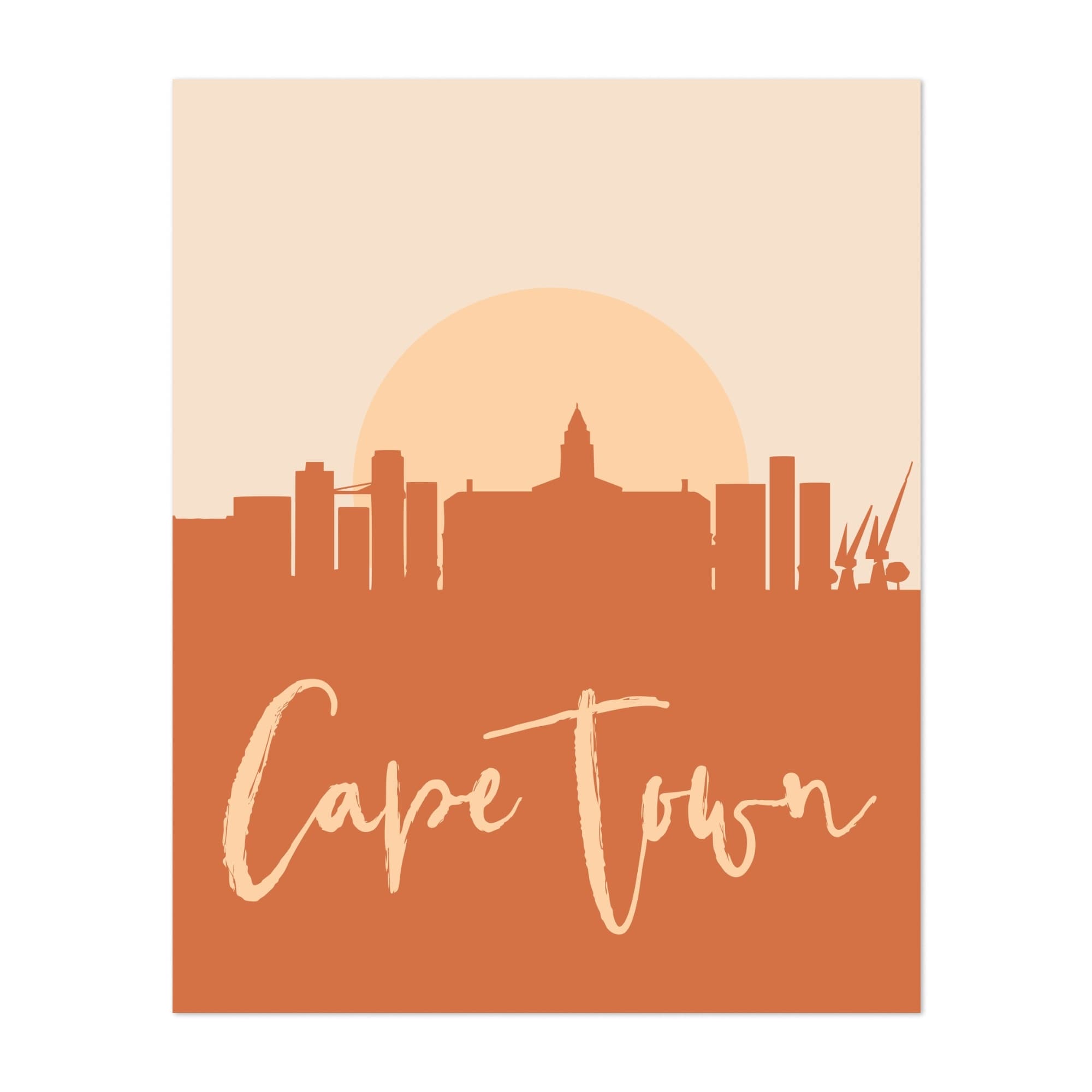 Shop Cape Town South Africa City Cityscape Unframed Wall Art Print Poster Overstock 31654717