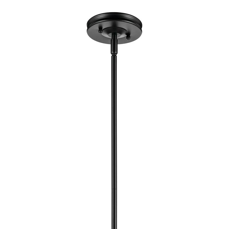 Kichler Lighting Laria 16 Inch 1 Light Pendant with Opal Glass in Black